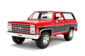 Chevrolet - K5 Blazer 1980 red/black - 1:24 - Jada Toys - 31593 - jada31593 | Toms Modelautos Chevrolet - K5 Blazer 1980 red/black - 1:24 - Jada Toys - 31593 - jada31593 | Toms Modelautos