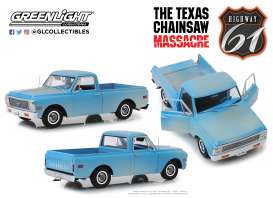 Chevrolet  - C10 *Texas Chain Saw Massacre* 1974 blue - 1:18 - Highway 61 - hwy18014 - HWY18014 | Toms Modelautos