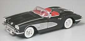 Chevrolet  - 1958 black/silver - 1:18 - Motor Max - 73109bk - mmax73109bk | Toms Modelautos