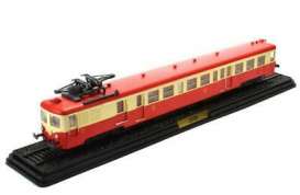 Trains  - 1960 red - 1:87 - Magazine Models - 2434001 - magTRA2434001 | Toms Modelautos
