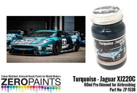 Zero Paints Paint - turquoise - Zero Paints - ZP1538 | Toms Modelautos