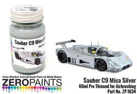 Zero Paints Paint - silver - Zero Paints - ZP-1634 - ZP1634 | Toms Modelautos