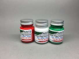 Zero Paints Paint - Tricolore Italian Flag - Zero Paints - ZP4200a | Toms Modelautos