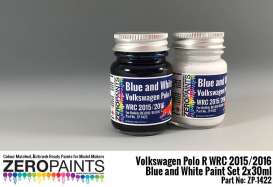 Zero Paints Paint - blue and white - Zero Paints - ZP-1422 - ZP1422 | Toms Modelautos