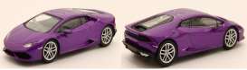 Lamborghini  - Huracan purple - 1:64 - Kyosho - 7045A2 - kyo7045A02 | Toms Modelautos