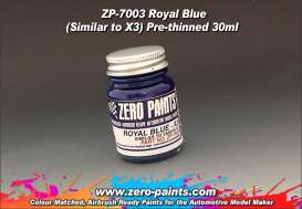 Zero Paints Paint - blue - Zero Paints - ZP7003 | Toms Modelautos