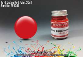 Zero Paints Paint - Ford USA Red  - Zero Paints - ZP1391 | Toms Modelautos