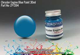 Zero Paints Paint - Chrysler Blue  - Zero Paints - ZP1394 | Toms Modelautos