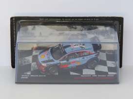 Hyundai  - i20 Coupe WRC 2018 blue - 1:43 - Magazine Models - MagRfwpHyundai18 | Toms Modelautos