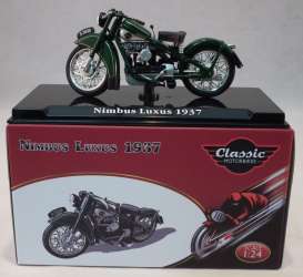 Nimbus  - Luxus 1937 green - 1:24 - Magazine Models - Nimbus - magNimbus | Toms Modelautos