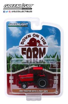 non  - 4-Post ROPS 1982 red/black - 1:64 - GreenLight - 48030E - gl48030E | Toms Modelautos