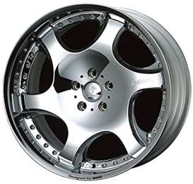 Wheels &amp; tires  - chrome - 1:24 - Aoshima - 05467 - abk05467 | Toms Modelautos