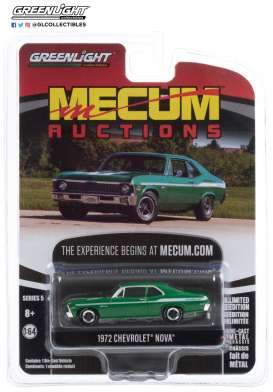 Chevrolet - Nova 1972 green - 1:64 - GreenLight - 37210E - gl37210E | Toms Modelautos Chevrolet - Nova 1972 green - 1:64 - GreenLight - 37210E - gl37210E | Toms Modelautos