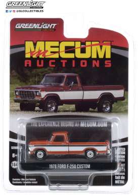 Ford - F-250 1978 orange/white - 1:64 - GreenLight - 37210F - gl37210F | Toms Modelautos Ford - F-250 1978 orange/white - 1:64 - GreenLight - 37210F - gl37210F | Toms Modelautos