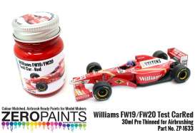 Zero Paints Paint - red - Zero Paints - ZP1633 | Toms Modelautos