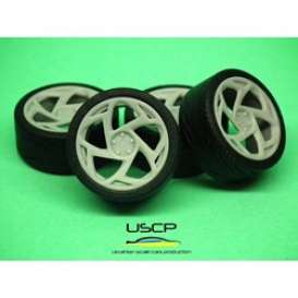 Rims &amp; tires  - 1:24 - USCP - 24W039 | Toms Modelautos