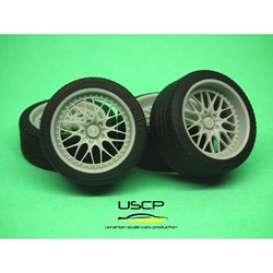 Rims &amp; tires Accessoires - 1:24 - USCP - 24W072 | Toms Modelautos