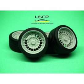 Rims &amp; tires  - 1:24 - USCP - 24W064 | Toms Modelautos