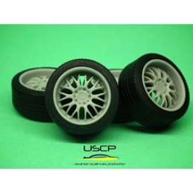 Rims &amp; tires Accessoires - 1:24 - USCP - 24W041 | Toms Modelautos