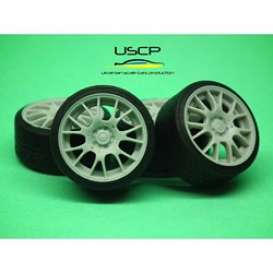 Rims &amp; tires  - 1:24 - USCP - 24W065 | Toms Modelautos