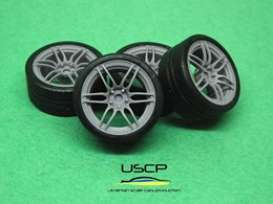 Rims &amp; tires  - 1:24 - USCP - 24W15010 | Toms Modelautos