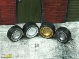 Rims &amp; tires Wheels & tires - 1:24 - Scale Production - SPRF24131 | Toms Modelautos