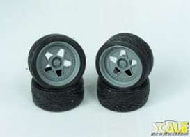 Rims &amp; tires Wheels & tires - 1:24 - Scale Production - SPRF24122 | Toms Modelautos