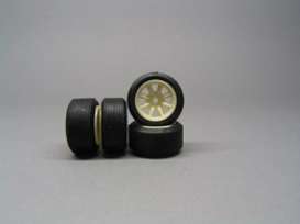 Rims &amp; tires Wheels & tires - 1:24 - Scale Production - SPRF24067 | Toms Modelautos