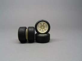 Rims &amp; tires Wheels & tires - 1:24 - Scale Production - SPRF24066 | Toms Modelautos