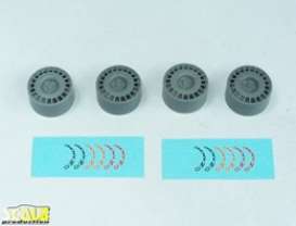 Rims &amp; tires Wheels & tires - 1:24 - Scale Production - SPRF24125 | Toms Modelautos