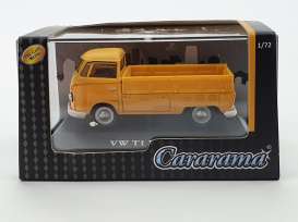 Volkswagen  - T1 Pick Up yellow/orange - 1:72 - Cararama - 711ND-021B7 - cara711ND-021B7 | Toms Modelautos