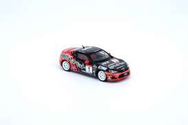 Toyota  - GT86 red/black - 1:64 - Inno Models - in64GT86AD - in64GT86AD | Toms Modelautos