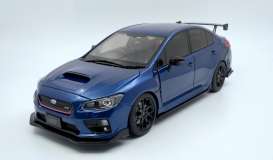 Subaru  - 2015 blue - 1:18 - SunStar - 5552 - sun5552 | Toms Modelautos