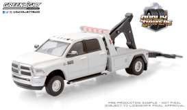 Ram  - 3500 2018 white - 1:64 - GreenLight - 46050C - gl46050C | Toms Modelautos