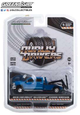 Chevrolet - Silverado 2018 blue - 1:64 - GreenLight - 46050D - gl46050D | Toms Modelautos Chevrolet - Silverado 2018 blue - 1:64 - GreenLight - 46050D - gl46050D | Toms Modelautos