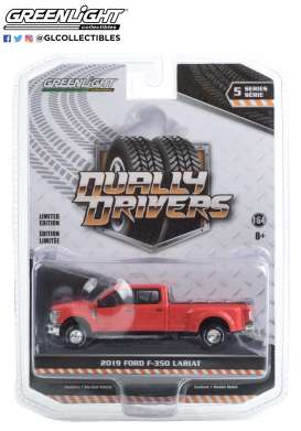 Ford  - F-350 2019 red - 1:64 - GreenLight - 46050E - gl46050E | Toms Modelautos