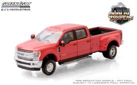 Ford  - F-350 2019 red - 1:64 - GreenLight - 46050E - gl46050E | Toms Modelautos