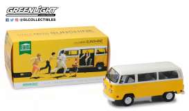Volkswagen  - T2 1978 yellow/white - 1:18 - GreenLight - 19051 - gl19051 | Toms Modelautos