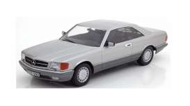 Mercedes Benz  - 560 SEC 1980 silver - 1:18 - KK - Scale - 180332 - kkdc180332 | Toms Modelautos