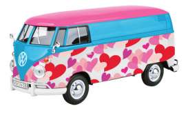 Volkswagen - Type 2 blue/pink/purple - 1:24 - Motor Max - 79581 - mmax79581 | Toms Modelautos Volkswagen - Type 2 blue/pink/purple - 1:24 - Motor Max - 79581 - mmax79581 | Toms Modelautos