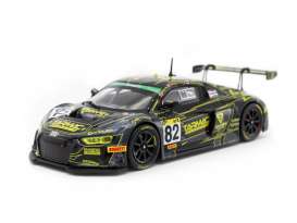 Audi - R8 LMS 2018 black/yellow - 1:43 - Tarmac - T43-011-18ST82 - Tarmac18ST82 | Toms Modelautos Audi - R8 LMS 2018 black/yellow - 1:43 - Tarmac - T43-011-18ST82 - Tarmac18ST82 | Toms Modelautos
