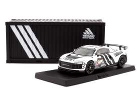 Audi - R8 LMS 2018 white/black - 1:64 - Tarmac - T64G-001-18D24 - Tarmac18D24 | Toms Modelautos Audi - R8 LMS 2018 white/black - 1:64 - Tarmac - T64G-001-18D24 - Tarmac18D24 | Toms Modelautos