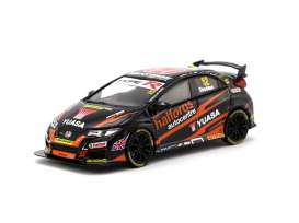 Honda - Civic Type R black/orange - 1:64 - Tarmac - T64-003-BTCC - Tarmac003-BTCC | Toms Modelautos Honda - Civic Type R black/orange - 1:64 - Tarmac - T64-003-BTCC - Tarmac003-BTCC | Toms Modelautos