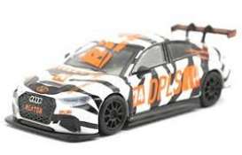 Audi - RS3 LMS white/orange/black - 1:64 - Tarmac - T64-013-DPWT - TarmacDPWT | Toms Modelautos Audi - RS3 LMS white/orange/black - 1:64 - Tarmac - T64-013-DPWT - TarmacDPWT | Toms Modelautos
