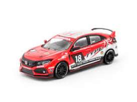 Honda - Civic Type R red/white - 1:64 - Tarmac - T64-014-NASA - TarmacNASA | Toms Modelautos Honda - Civic Type R red/white - 1:64 - Tarmac - T64-014-NASA - TarmacNASA | Toms Modelautos