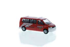 Volkswagen  - T5 red/white - 1:87 - Rietze - R53638 - RZ53638 | Toms Modelautos