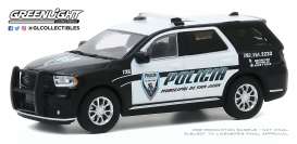 Dodge  - Durango 2018 black/white - 1:64 - GreenLight - 30197 - gl30197 | Toms Modelautos