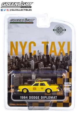 Dodge - Diplomat 1984 yellow - 1:64 - GreenLight - 30199 - gl30199 | Toms Modelautos Dodge - Diplomat 1984 yellow - 1:64 - GreenLight - 30199 - gl30199 | Toms Modelautos