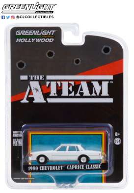 Chevrolet  - Caprice 1980 white - 1:64 - GreenLight - 44865C - gl44865C | Toms Modelautos