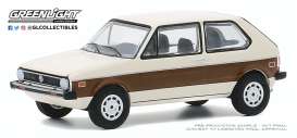 Volkswagen - Rabbit 1977 cream/brown - 1:64 - GreenLight - 30000E - gl30000E | Toms Modelautos Volkswagen - Rabbit 1977 cream/brown - 1:64 - GreenLight - 30000E - gl30000E | Toms Modelautos